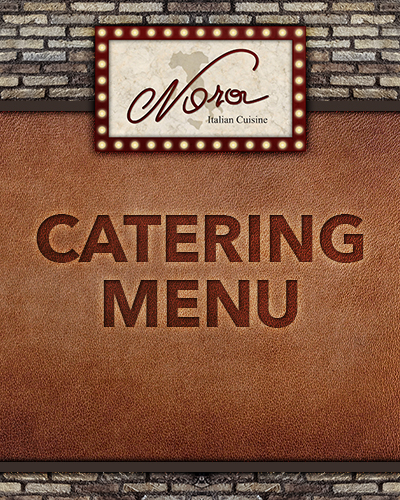 Full Catering Menu